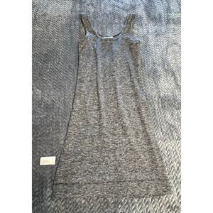 Hard Tail Mini Skinny Dress Gray Size S body cone stretchable, gray melange